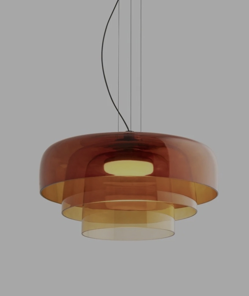GLASS CEILING LAMP